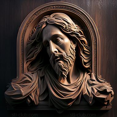 3D model st jesus (STL)